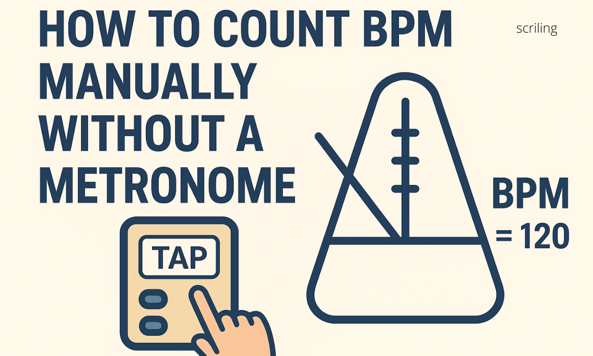 How to Count BPM Manually Without a Metronome